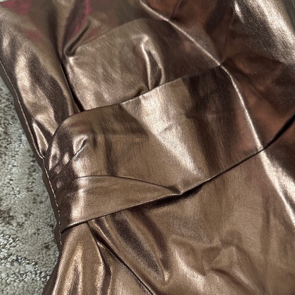 Metallic Strapless Dress - Picture 4 of 5
